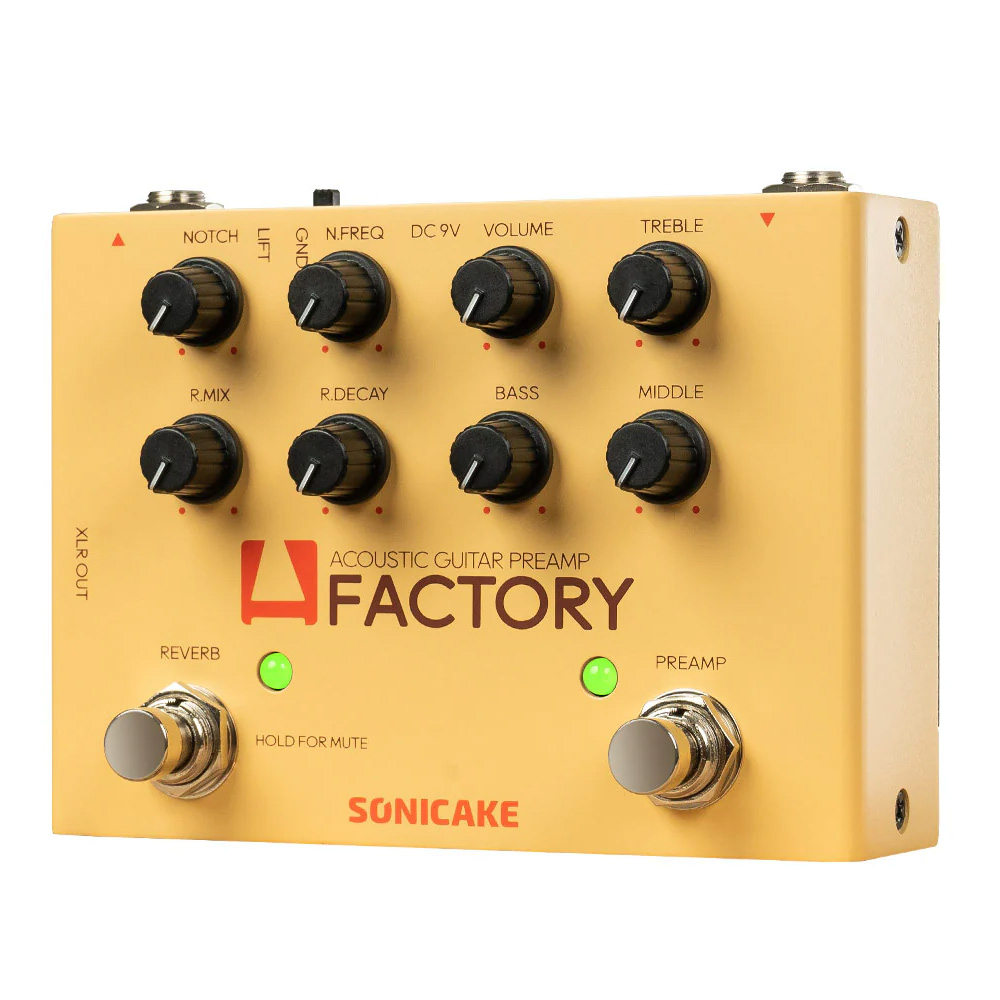 SONICAKE A Factory DuaLane Acoustic Preamp Pedalı Fiyatı
